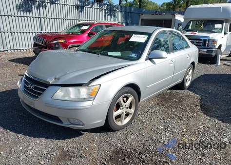 2009 Hyundai Sonata Se V6 из США, поврежденный, VIN 5NPEU46F89H440402